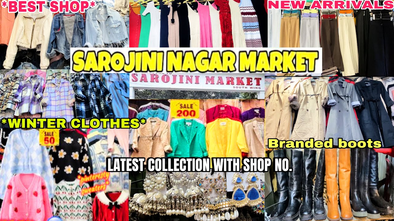 Sarojini Nagar Market Latest September Collection 😍+ Winter Collection 😱 With Shop Numbers