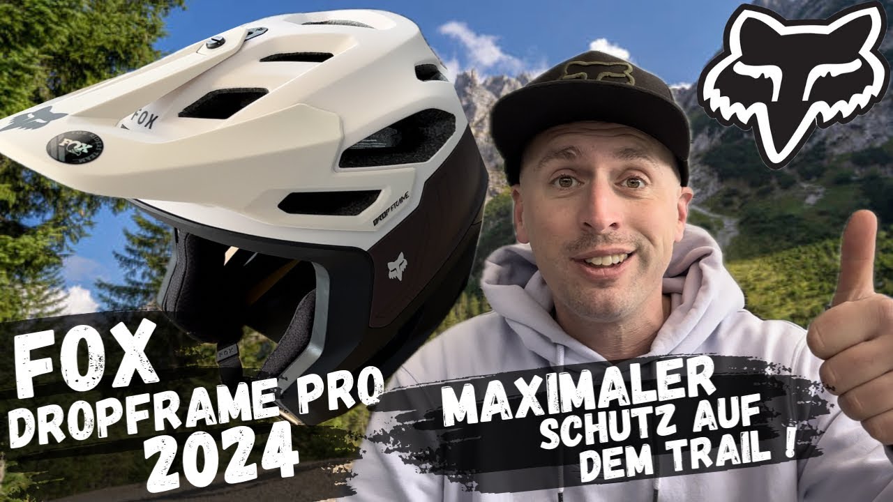 Fox Dropframe Pro MIPS 2024 ! Der neue Trailhelm von Fox für härtestes Geballer !