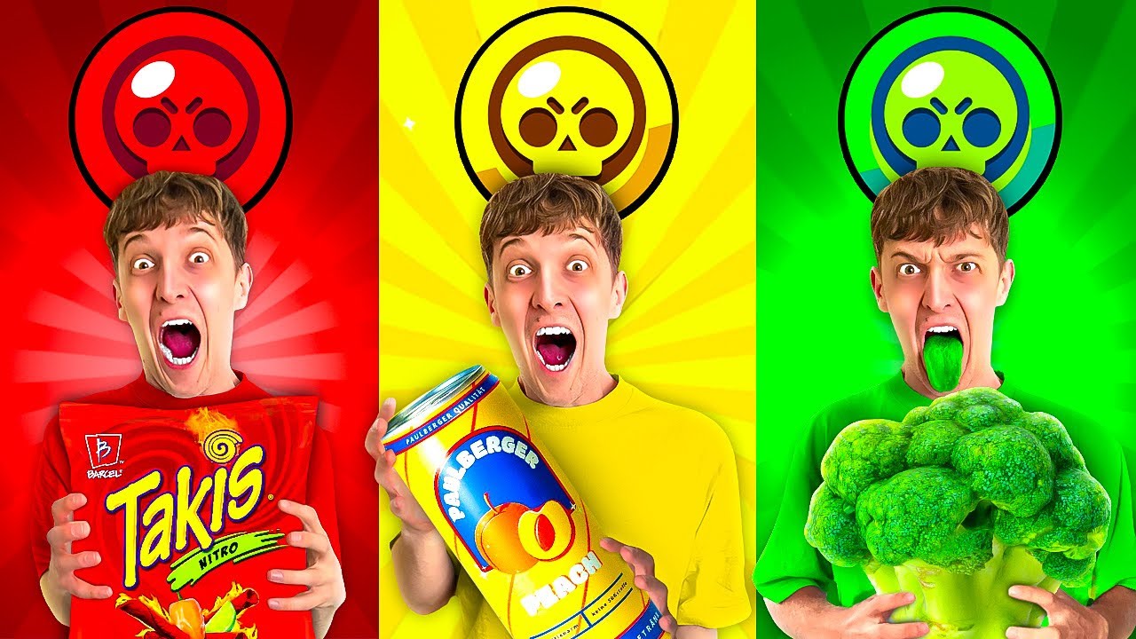 Die SELTENHEIT die ich ZIEHE bestimmt 24 STUNDEN die FARBE von meinem ESSEN! 😱