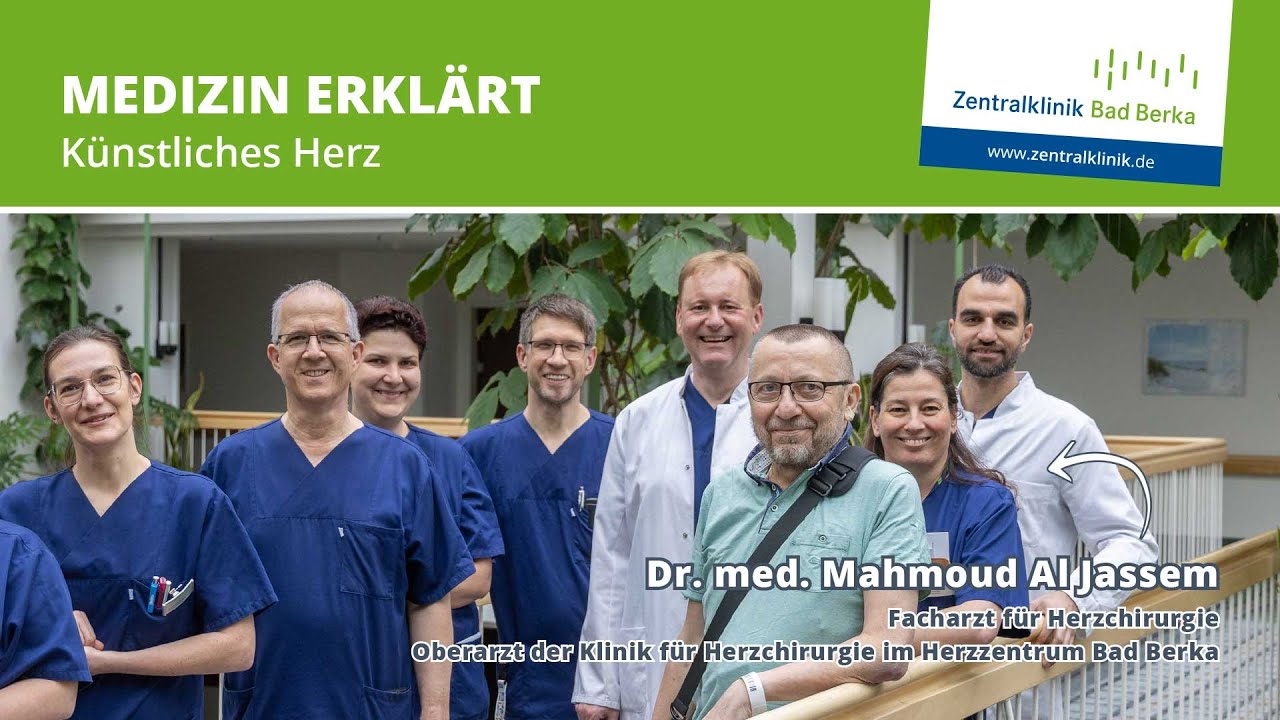 Kunstherz: Dr. med. Mahmoud Al Jassem im Interview