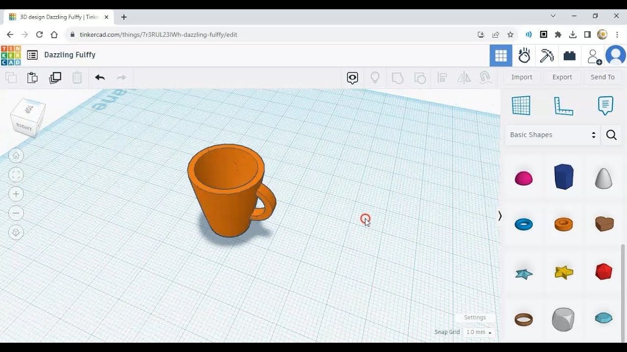 مشروع تصميم كوب Tinkercad | تينكركاد