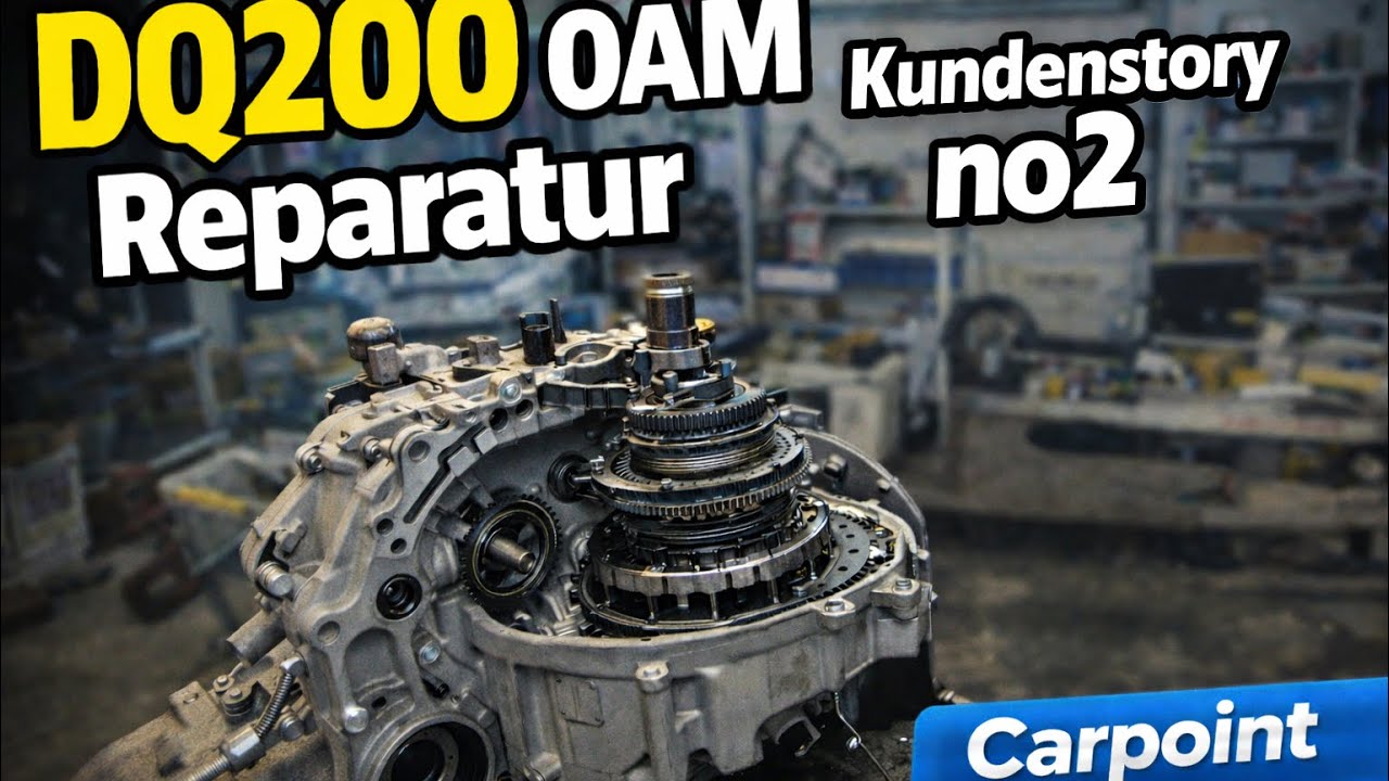 KUNDENSTORY NO.2 DQ200 P173D Schlupfperlenschaden | kann man das Getriebe noch retten ???