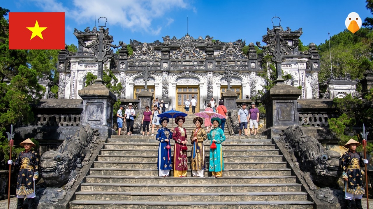 Хюэ, Вьетнам🇻🇳 Древняя столица с более чем 2000-летней историей (4K UHD)