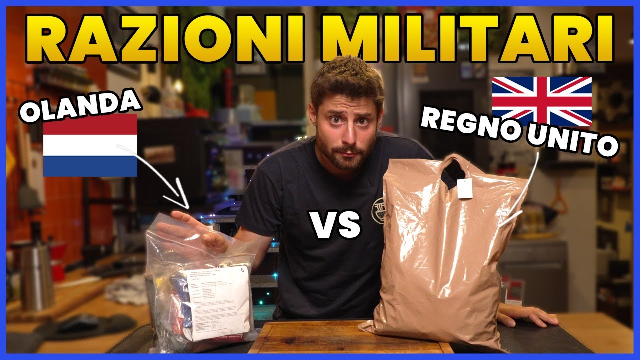 PROVO le RAZIONI MILITARI: REGNO UNITO vs OLANDA | PRATTQUELLO