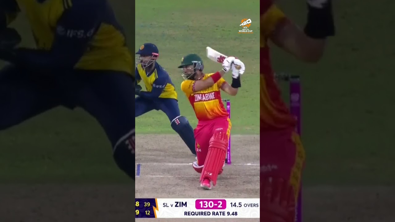Sikandar Raza's quick-fire 45 ensured Zimbabwe's win 👊 Catch his @aramco POTM highlights!