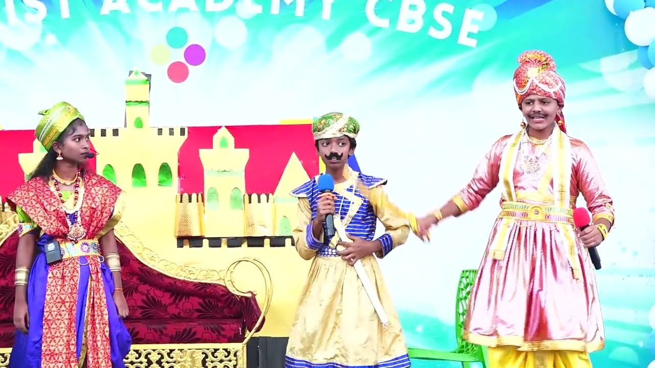 Tamil Skit - வீரமங்கை வேலுநாச்சியார் - Baptist Academy CBSE