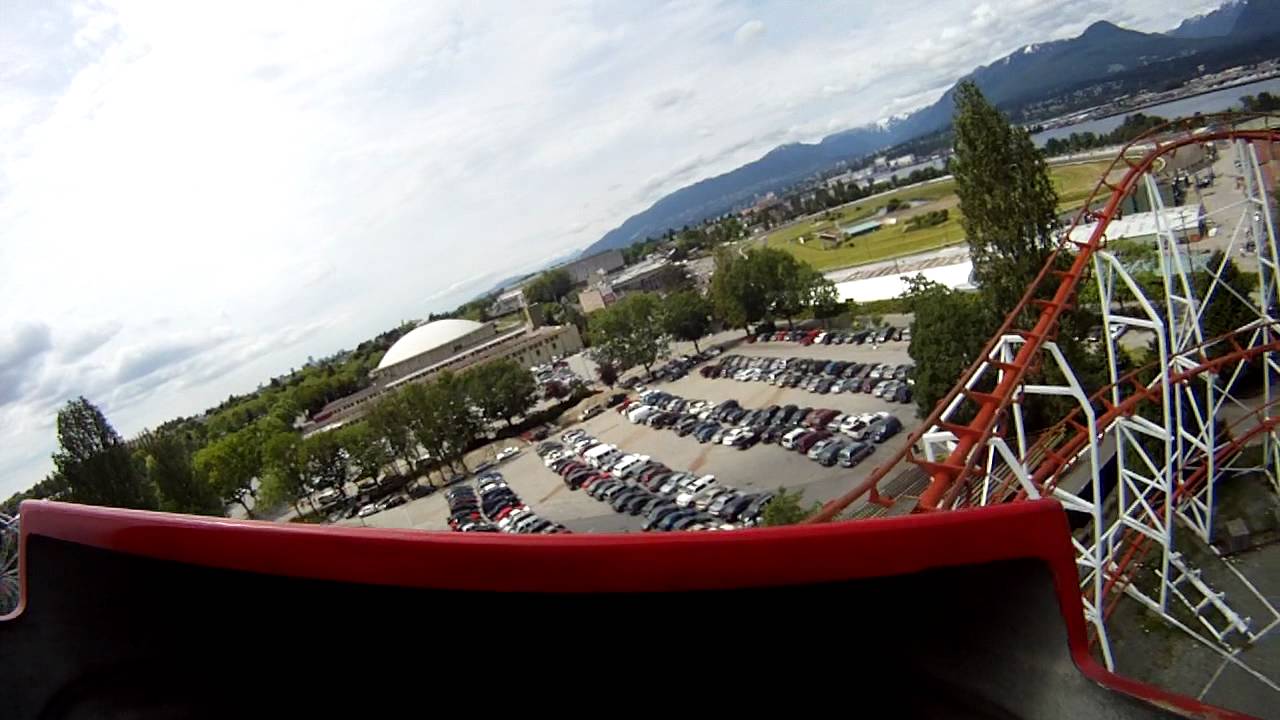 GOPRO playland corkscrew Vancouver b.c.