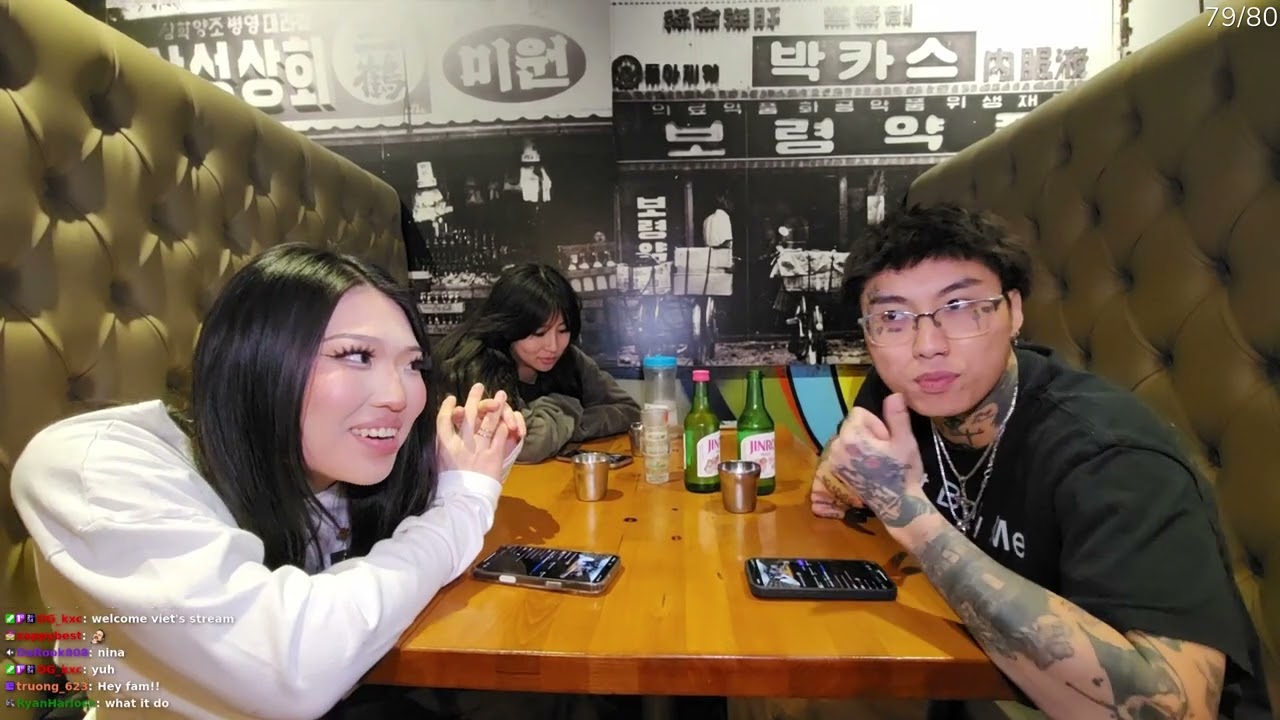 [05-07-25] POCHA W/ @akaviettrap AND @tiffanobi 🍽️ FINALLY UNBANNED 1ST STREAM BACK‼️ Part 2