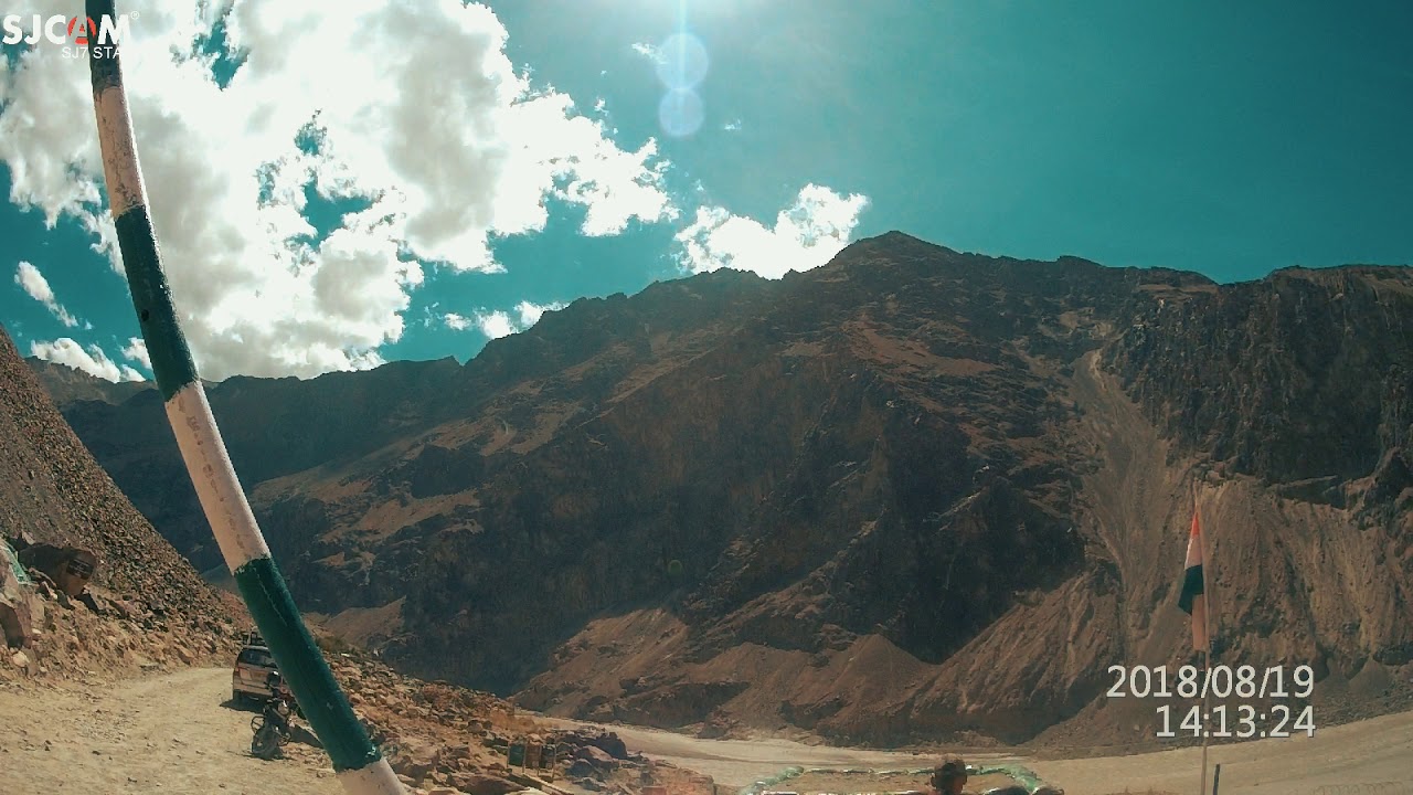 India last village thang at ladakh district (watch out )