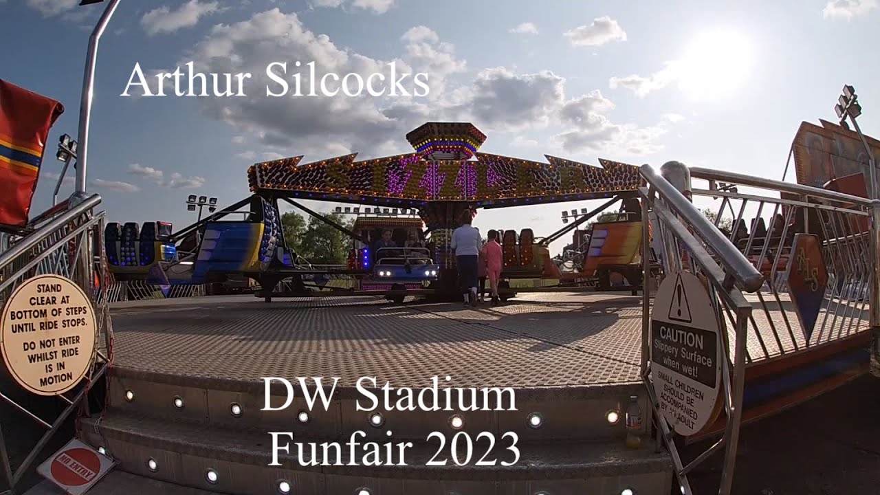 Arthur Silcocks Sizzler Onride POV At DW Stadium Funfair 2023