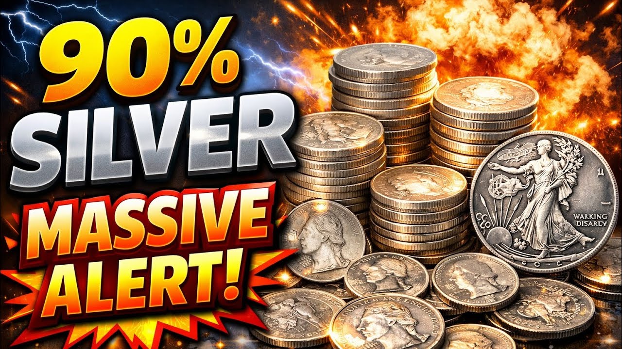 🚨🚨90% SILVER ALERT 🛑🛑