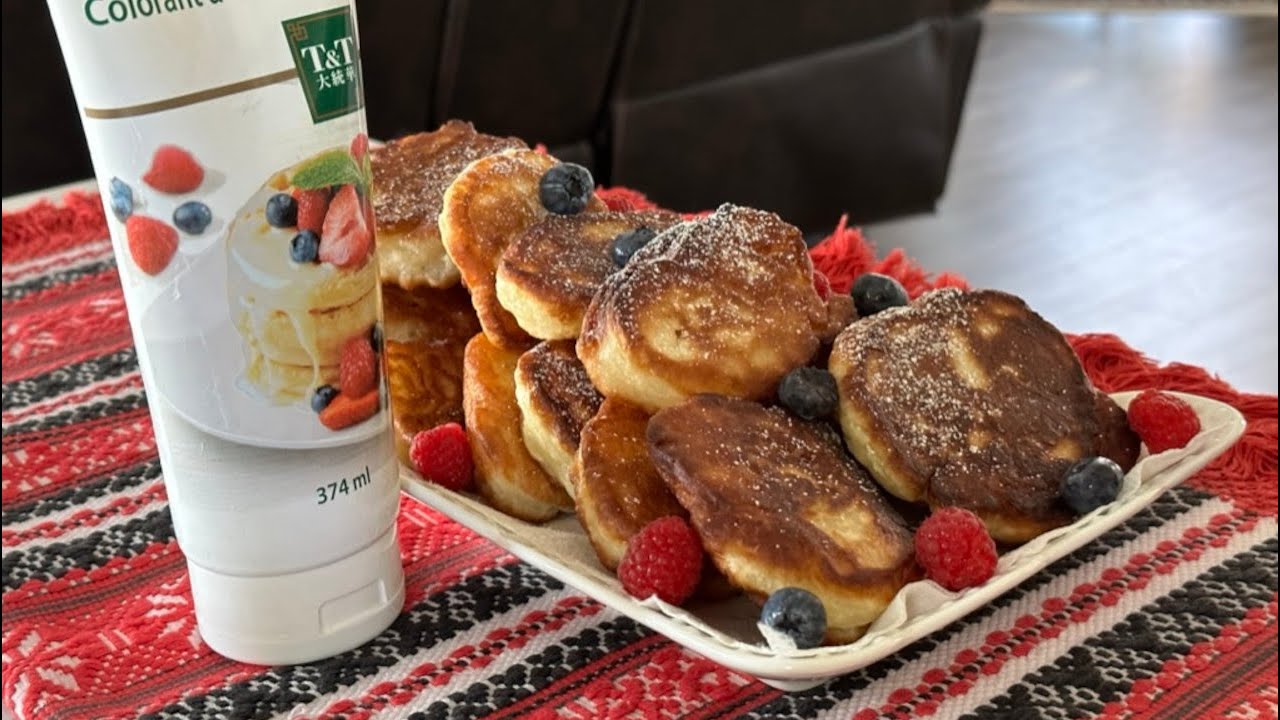 Смачнющі Оладки (млинці, блінчики) на заквасці. 🥞 Pancakes on sourdough are delicious.