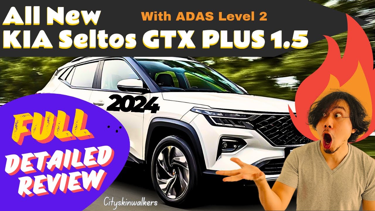 KIA Seltos GTX Plus 1.5 Turbo 🔥😱 || Full Detailed Review || LIVE Driving || ADAS Level 2 #kiaseltos