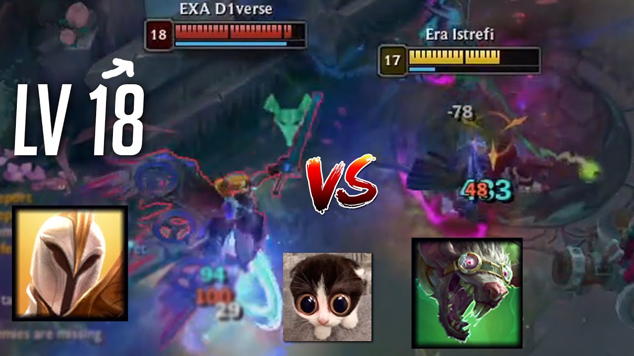 Who is STRONGER Level 18 Kayle or AP Twitch?