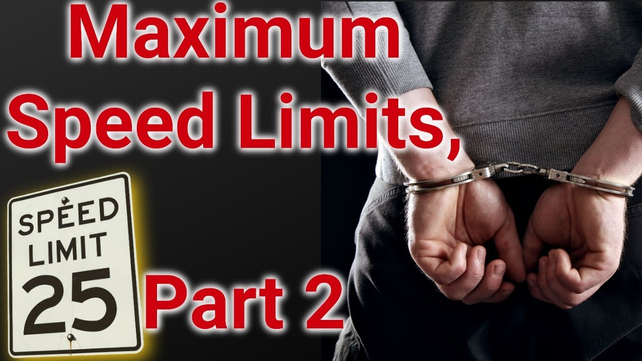 Maximum Speed Limits, Violations, and Penalties for All U.S. Speed Limits (Part 2) #driversed #fyp