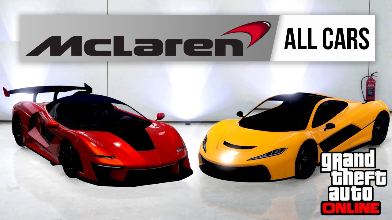 Все автомобили McLaren в GTA 5 Online [Подробное руководство 2024 года]