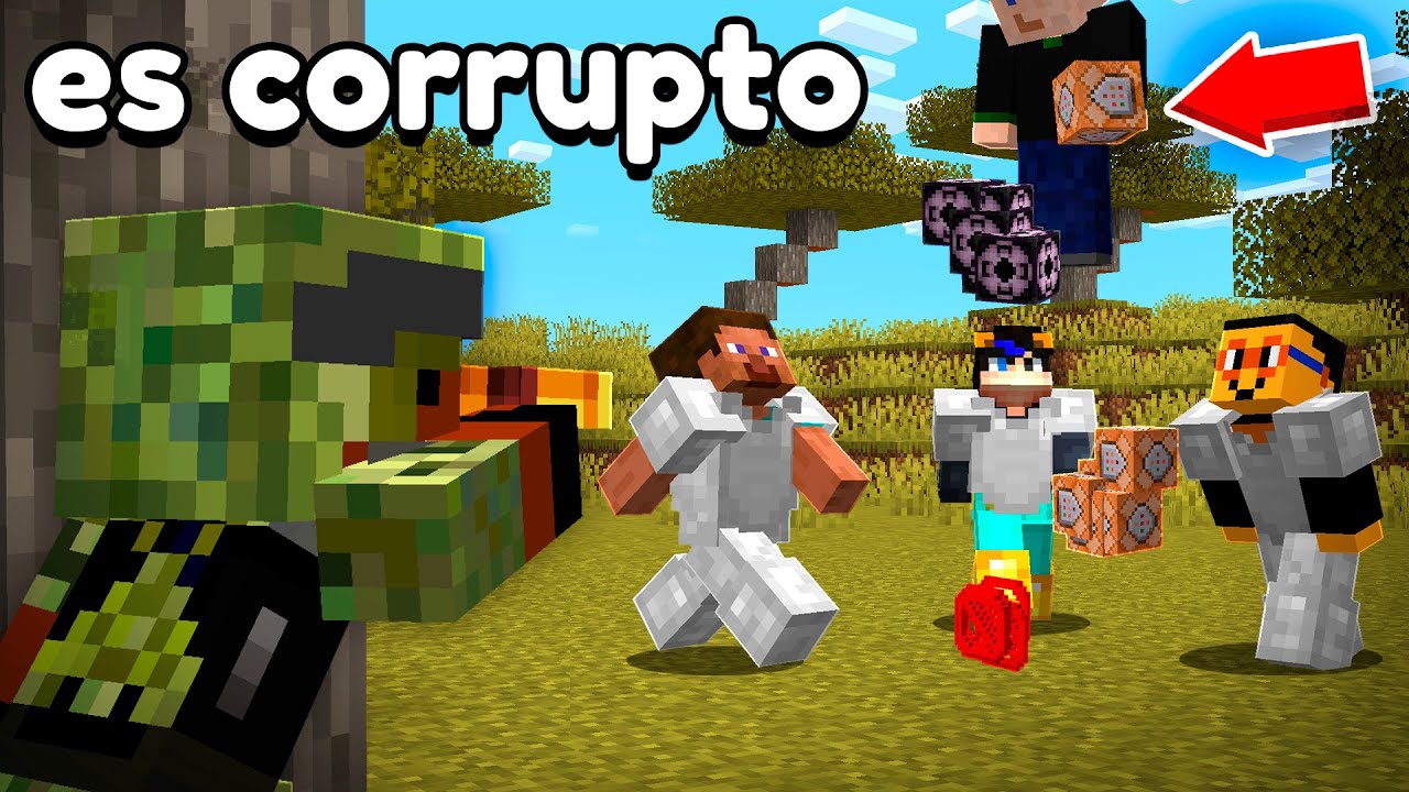 Encontré un ADMIN CORRUPTO con una BASE SECRETA en mi SERVIDOR de MINECRAFT