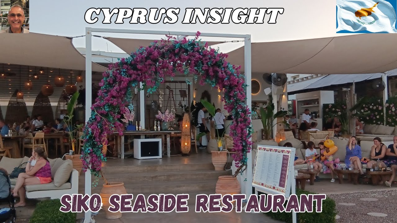 Siko Seaside Restaurant Protaras Cyprus - Seafront Dining.