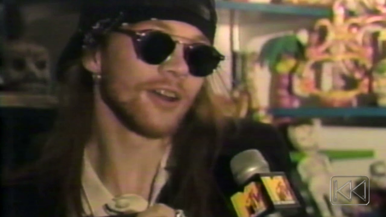 Guns 'N' Roses- Appetite For Destruction (Cover Art Interview)- with Robert Williams and Axl Rose
