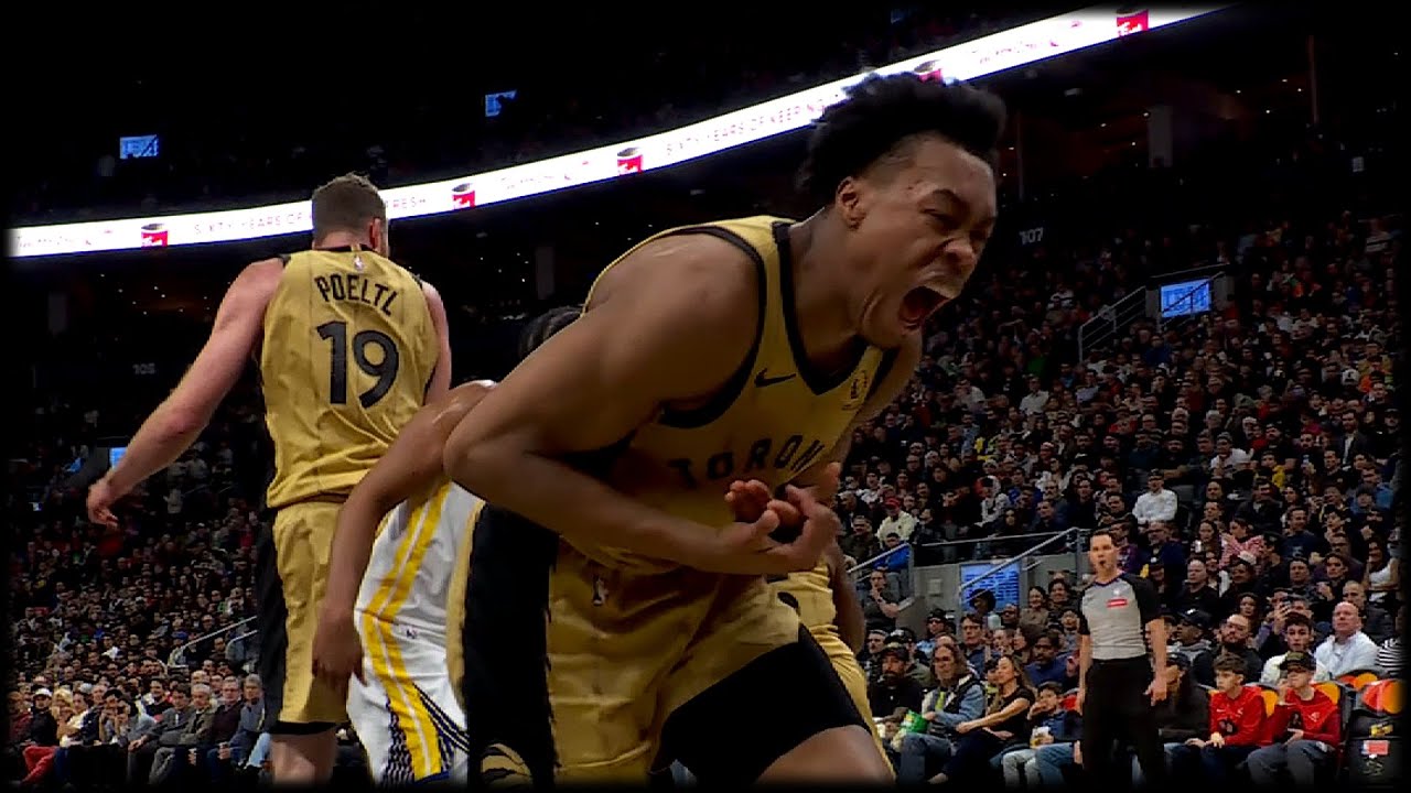 Scottie Barnes Suffers a Broken Hand vs GSW | March 1, 2024