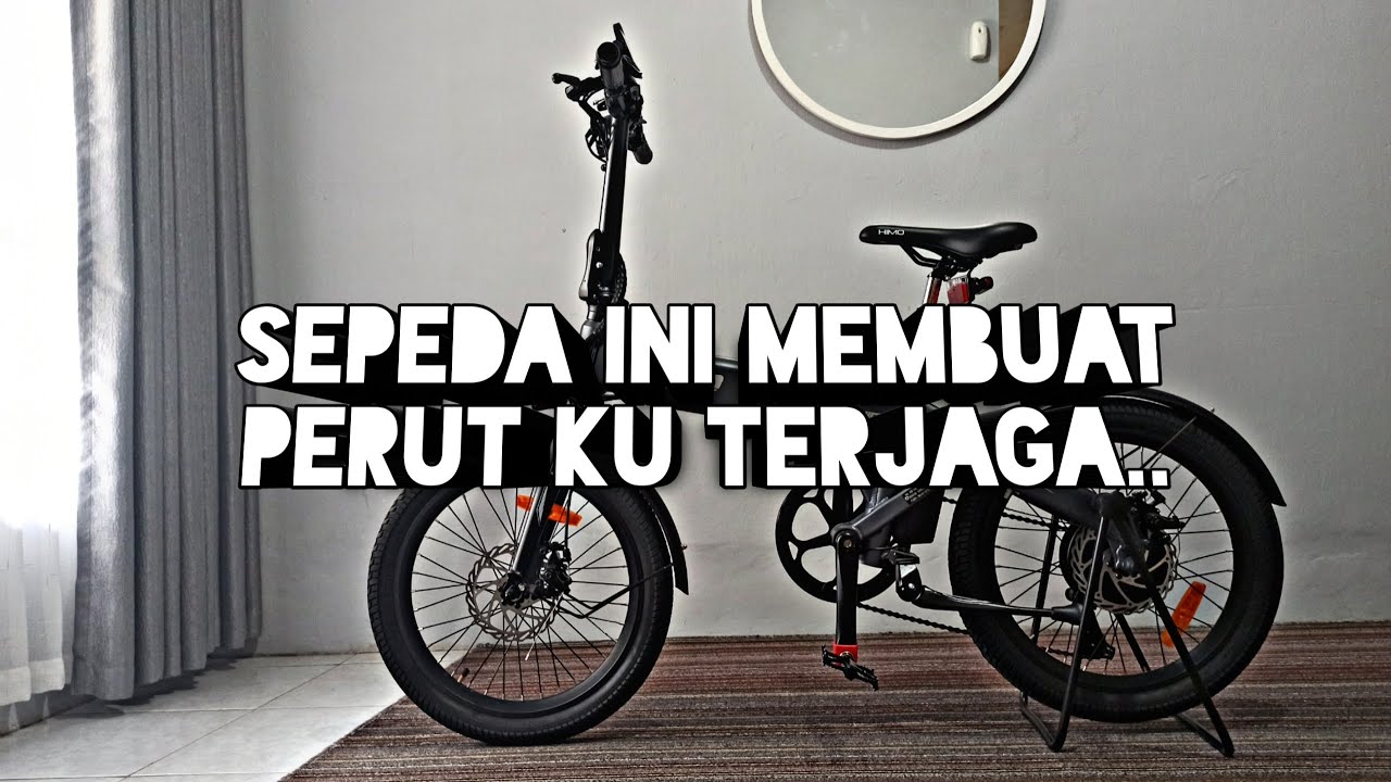 Pasang aksesoris Sepeda listrik Himo Z20
