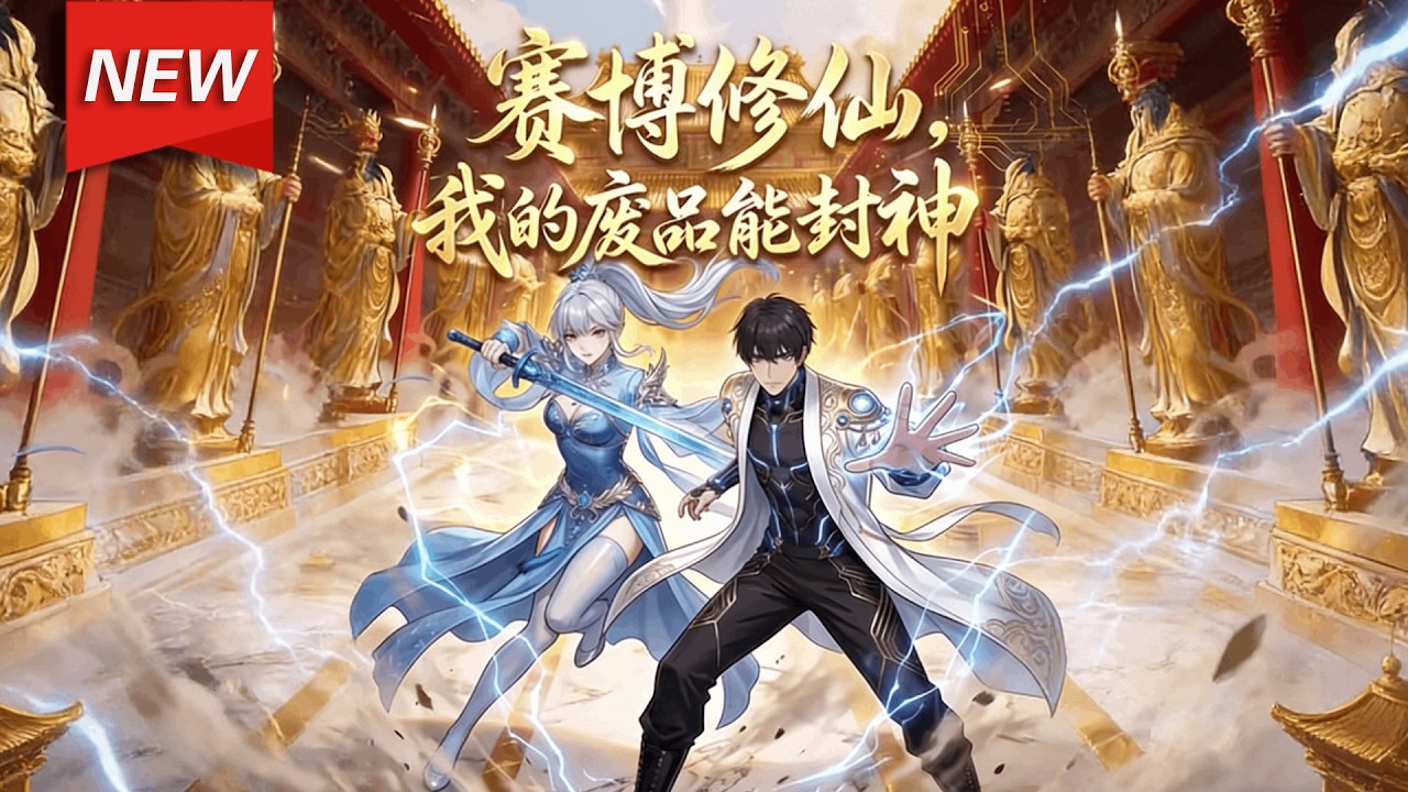MULTISUB📢新番上线《赛博修仙，我的废品能封神》第1~60集丨林凡意外穿越赛博修仙时代，绑定垃圾合成系统，将废品合成为奇葩法宝，打脸反派，结识高冷女神！#漫剧 #破晓动漫社
