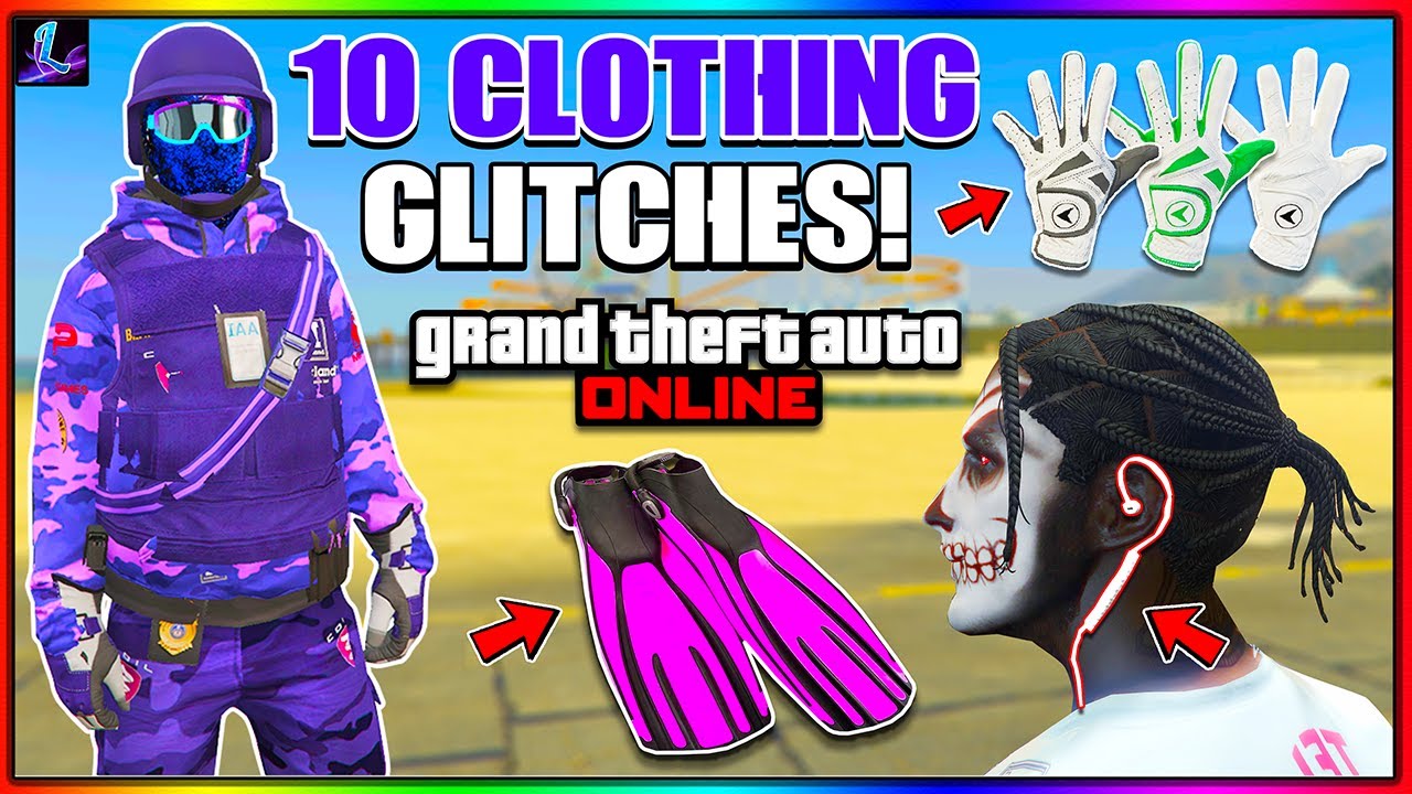 10 Clothing Glitches In GTA 5 Online!