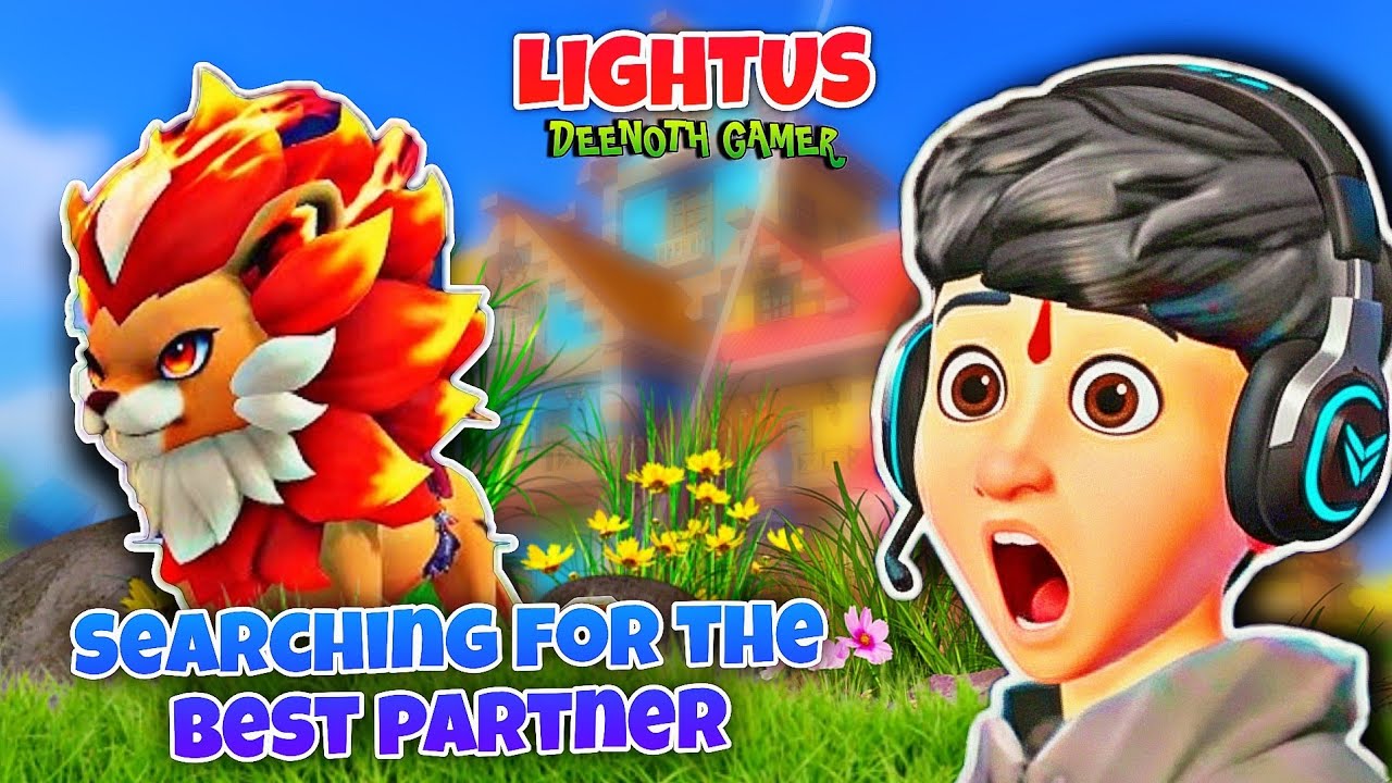 Best PARTNER💫 search in LIGHTUS open world 🌿💥|| Denoth playz