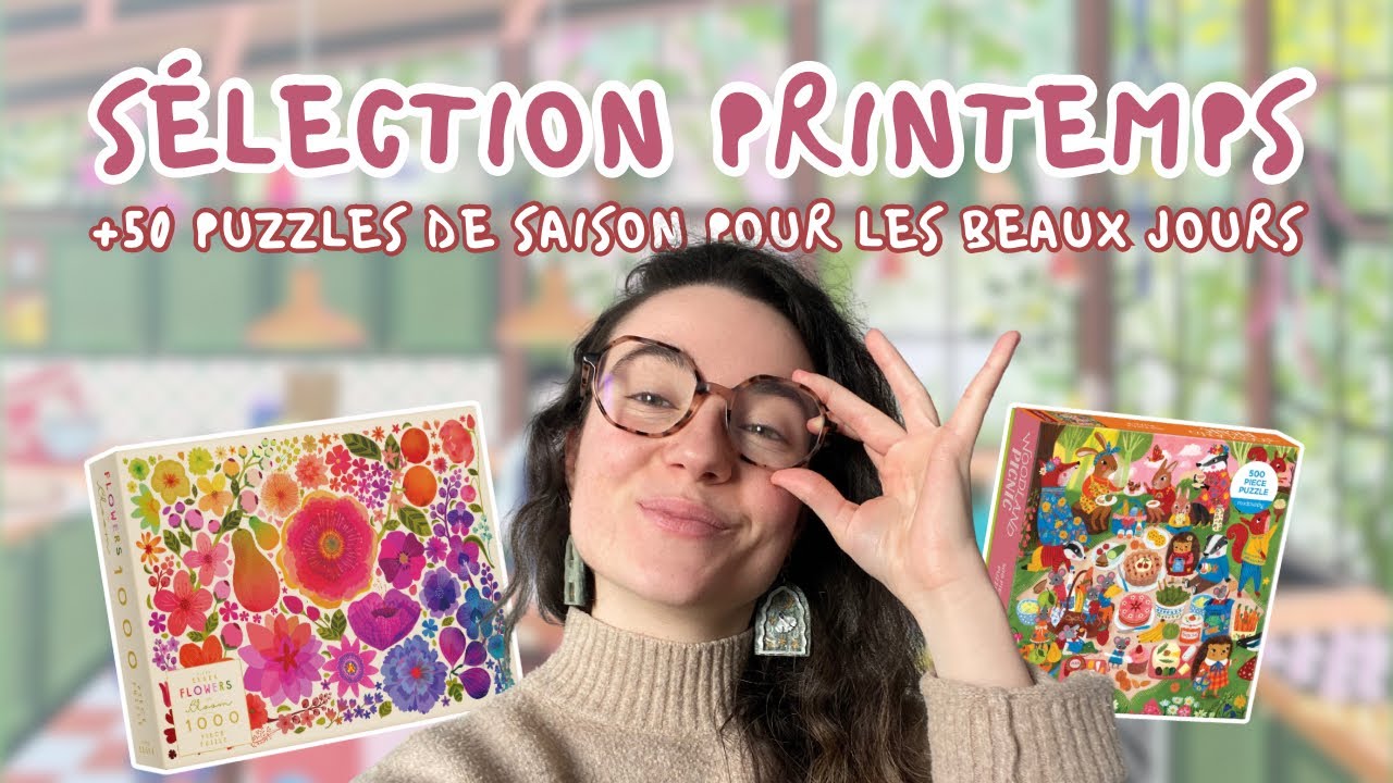 HELLO PRINTEMPS 🌷 sélection de +50 puzzles de saison