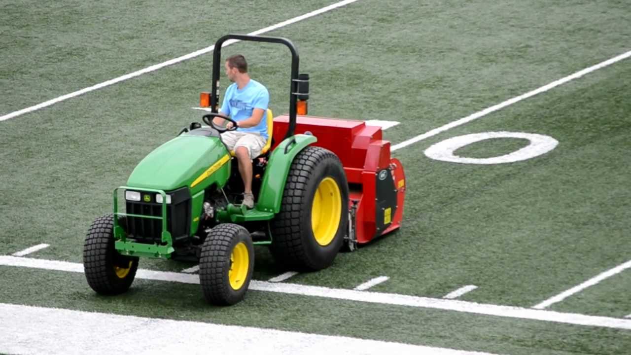 Turf Solutions' Verti-Top Synthetic Turf Groomer