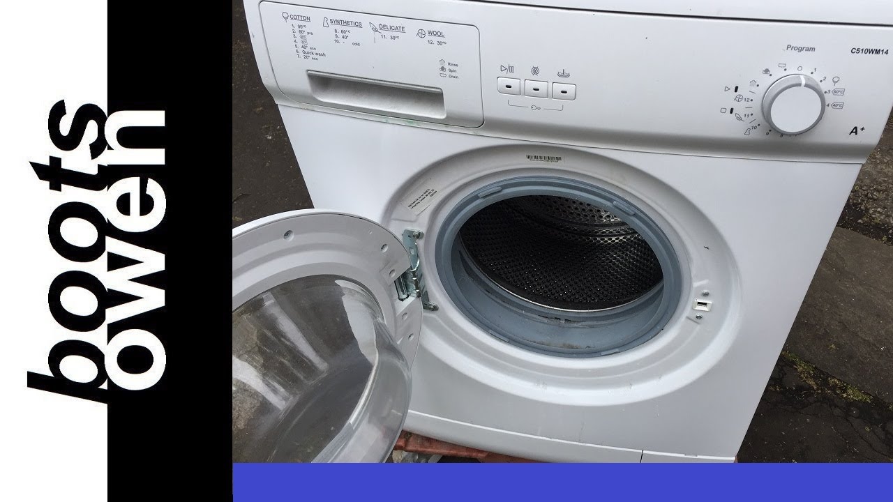 Essentials Washing Machine, How to hotwire the motor: Brushed Commutator Universal Motor.