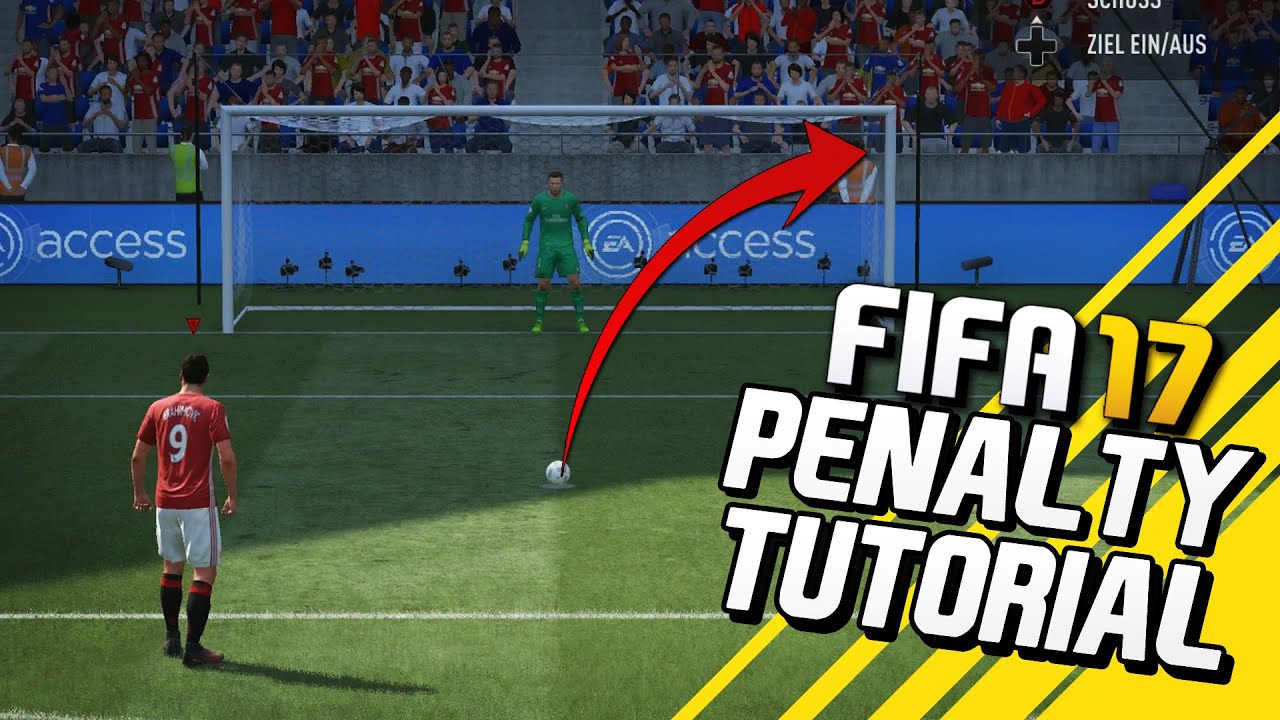FIFA 17 PENALTY TUTORIAL - TIPS AND TRICKS