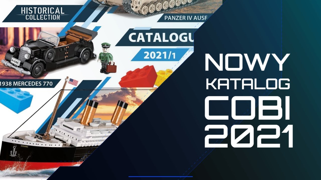 COBI Stream #139 - 💥NOWY KATALOG COBI 2021💥 - PEŁNA PREZENTACJA