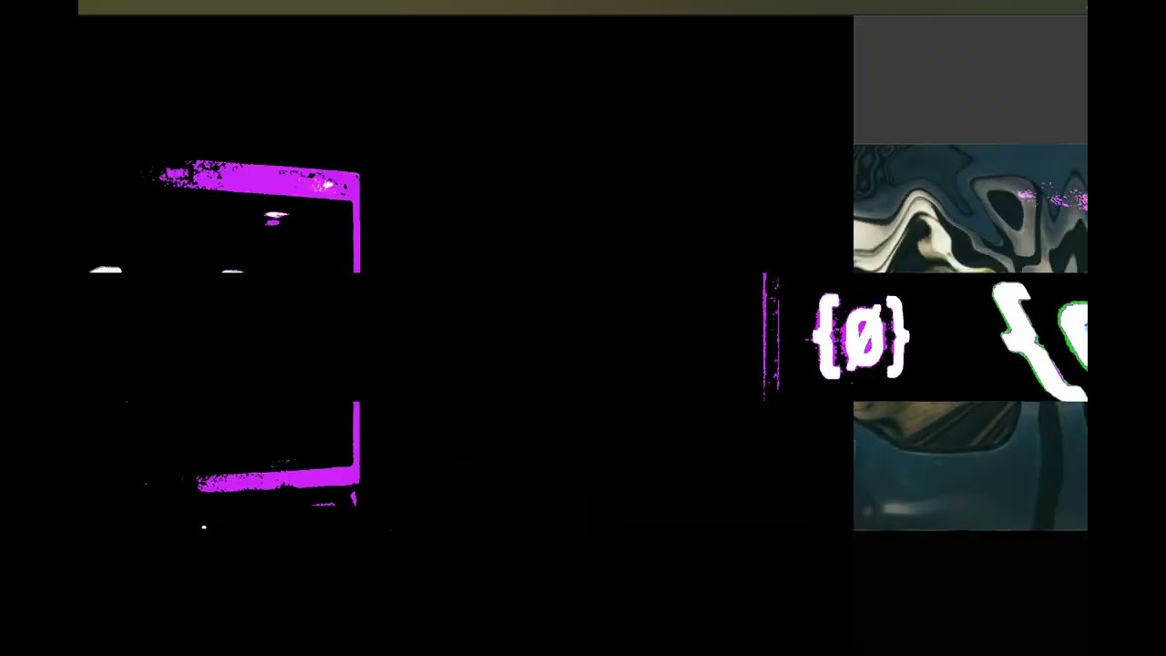 Techno live jam testing video sync'd with synths