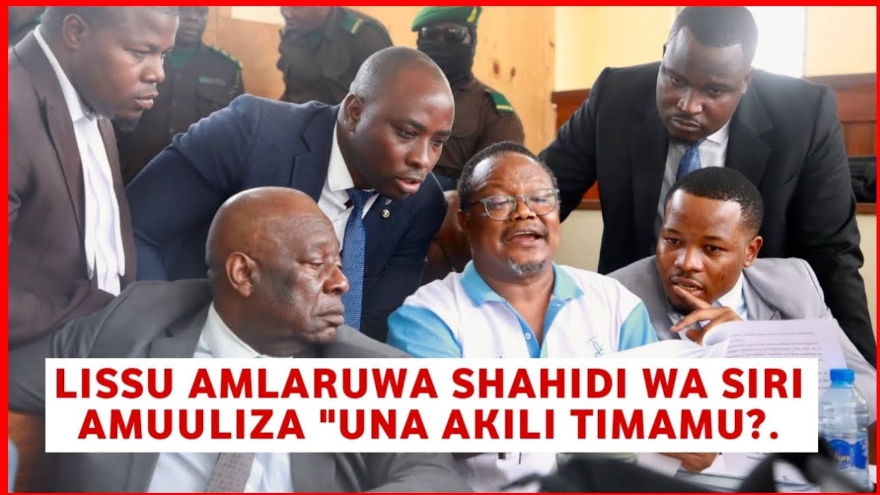 Sikiliza:Tundu Lissu amvuruga shahidi wakili wa serikali aingilia baada ya kauli ya Lissu 