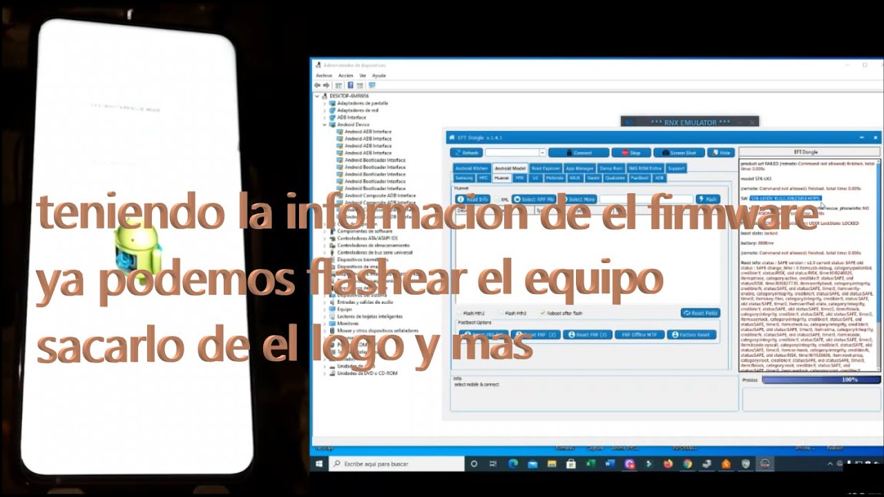 AQUI les traigo 2 maneras de saber el firmware de los huawei en modo fastboot con box O gratis
