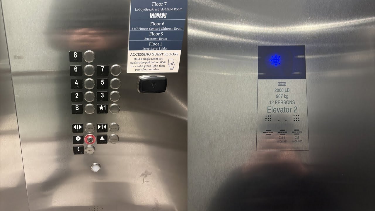 KONE MonoSpace Traction Elevators @ Hyatt Place Wicker Park | Chicago, IL