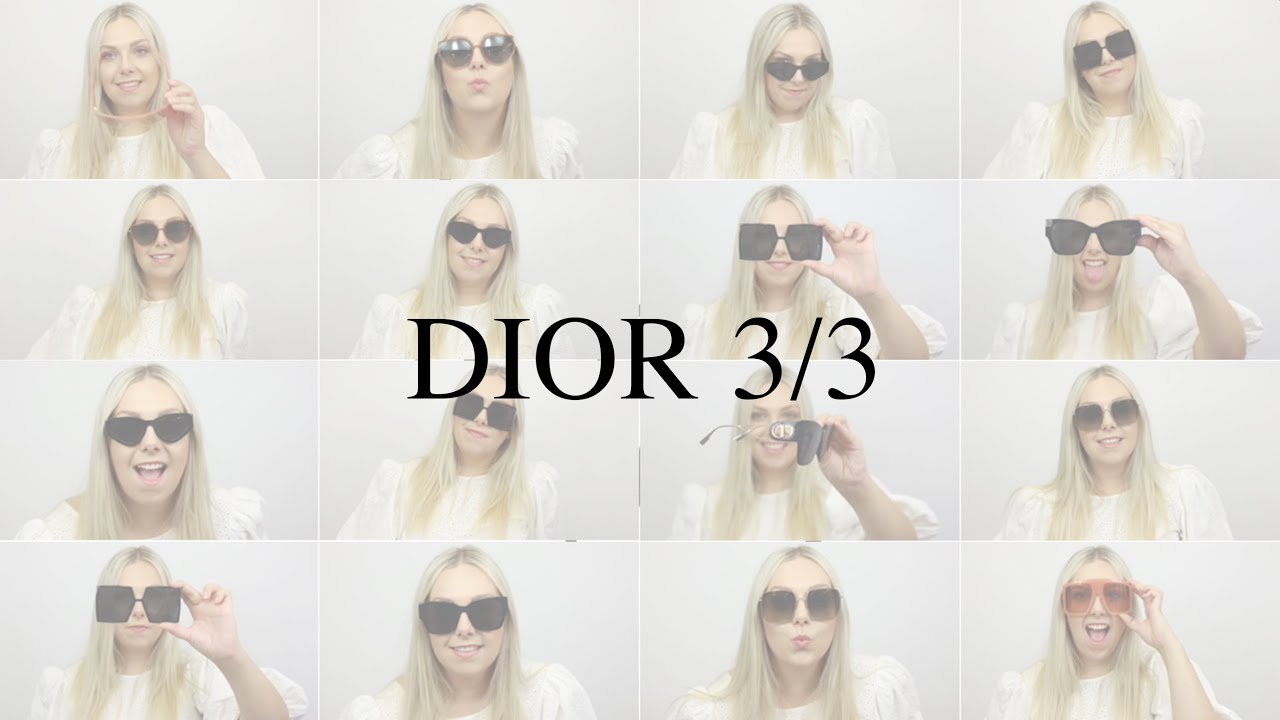 Dior Sunglasses Try On Part 3/3