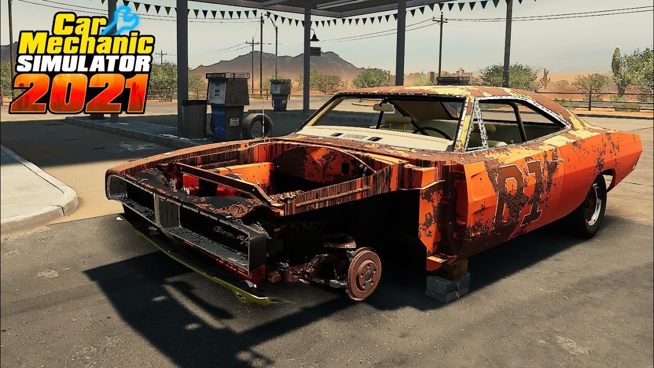 Dodge Charger General Lee Restoration - Car Mechanic Simulator 2021