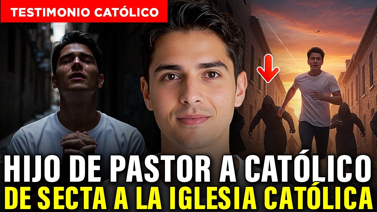 TESTIMONIO CATÓLICO IMPACTANTE: Hijo de Pastor a Católico | Fue salvado por un Rosario y su Fe