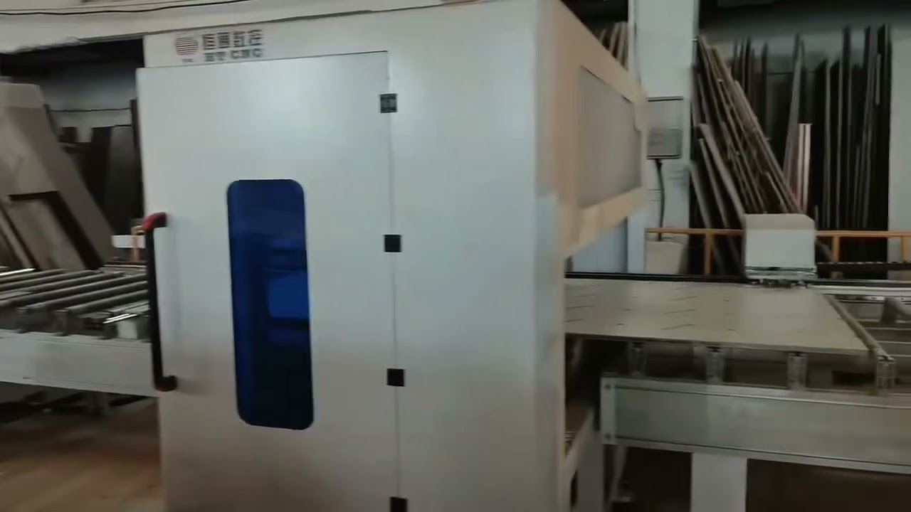 Drilling and cutting integrated production line
