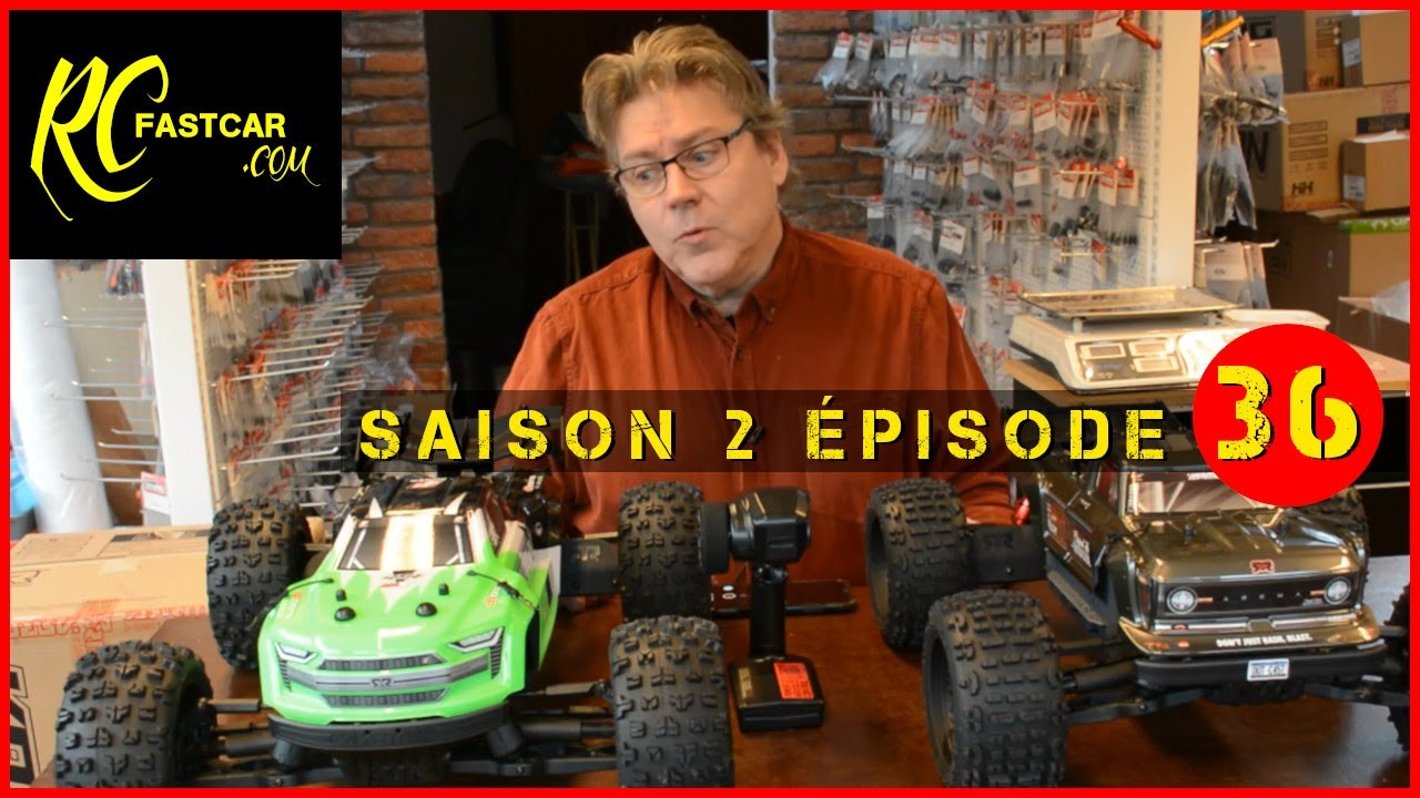 RC FASTCAR Saison 02 épisode 36 : Les Arrma Kraton et Outcast 4s v2.5 sont arrivés chez RC FASTCAR