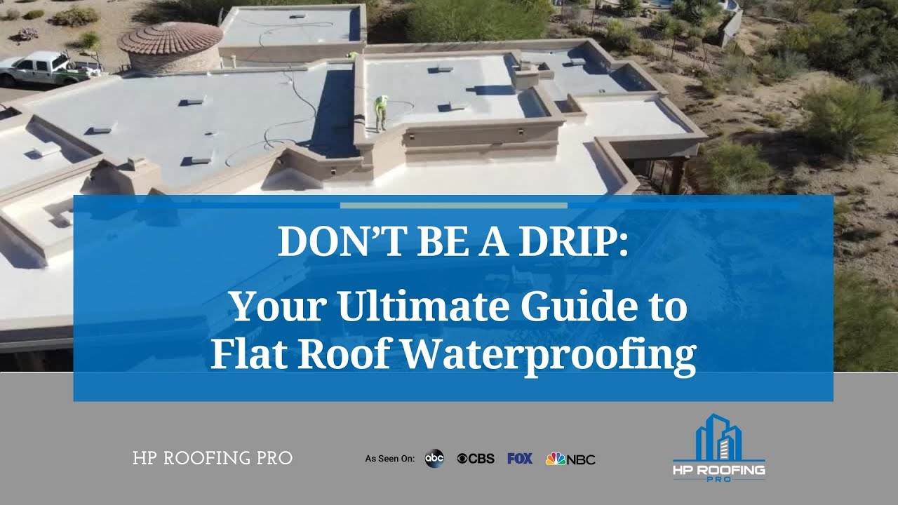 Don&rsquo;t Be a Drip: The Ultimate Guide to Flat Roof Waterproofing | Keep Your Home Safe & Dry!