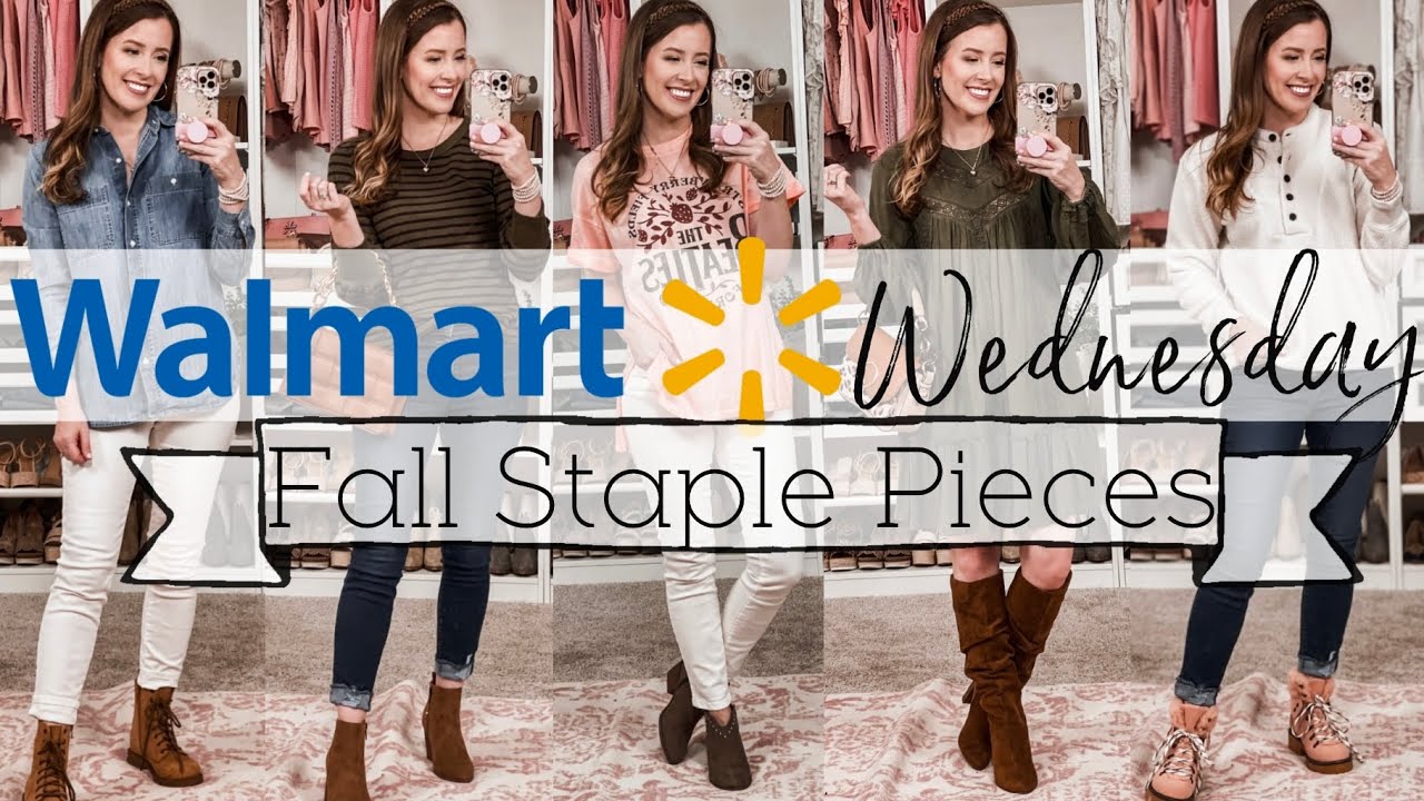 *HUGE* WALMART WEDNESDAY: FALL STAPLES