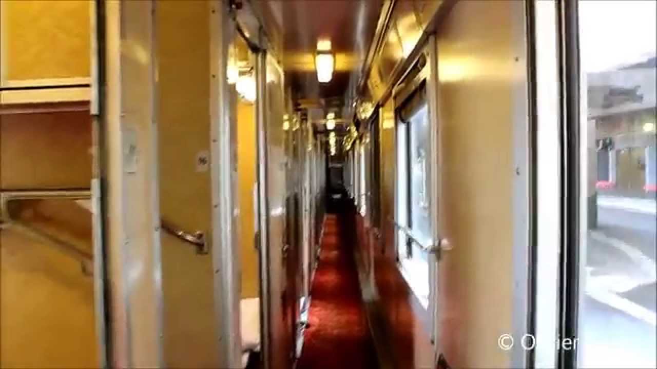 Visite de la voiture-lits type P 