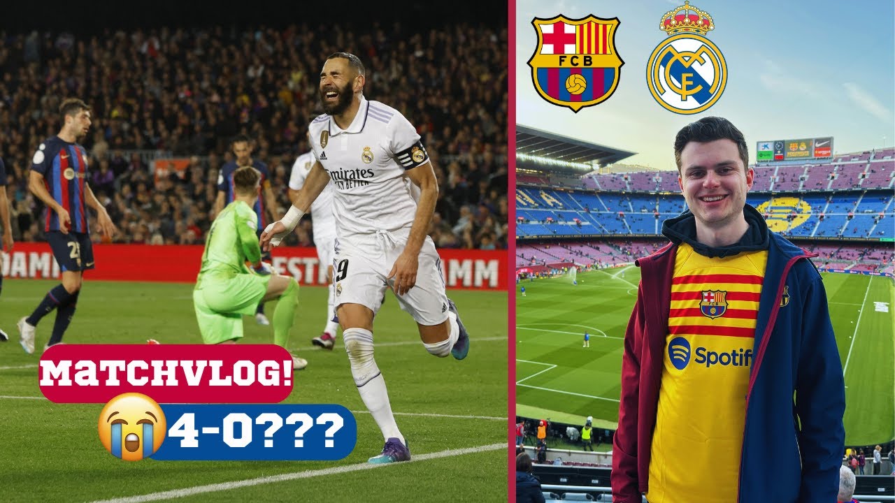FC Barcelona vs. Real Madrid! - Camp Nou Stadium Vlog🔴🔵 | A Big Humiliation...😭 | DarioPijman