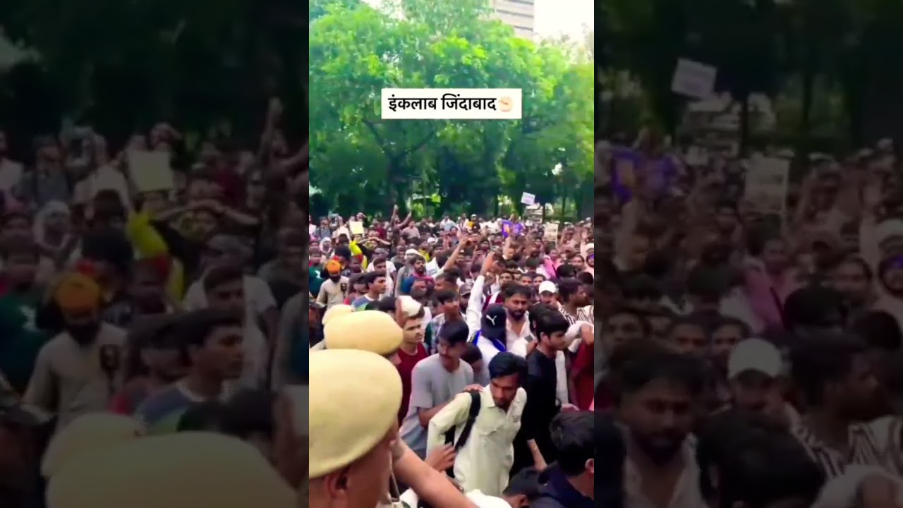 Neet exam & all exam protest #viralvideo #viralshorts #viralshort #cjp #bhimaarmy #sp #bsp