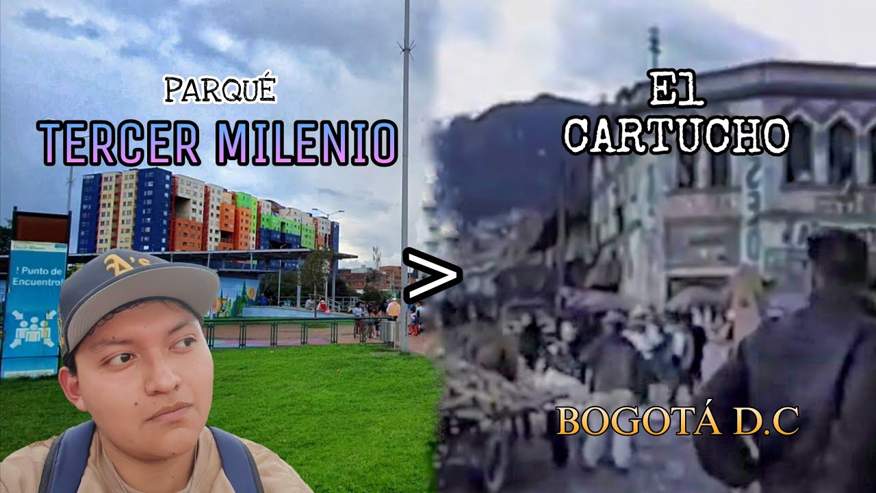Parqué TERCER MILENIO antes CARTUCHO 😨| BOGOTÁ D.C 🇨🇴
