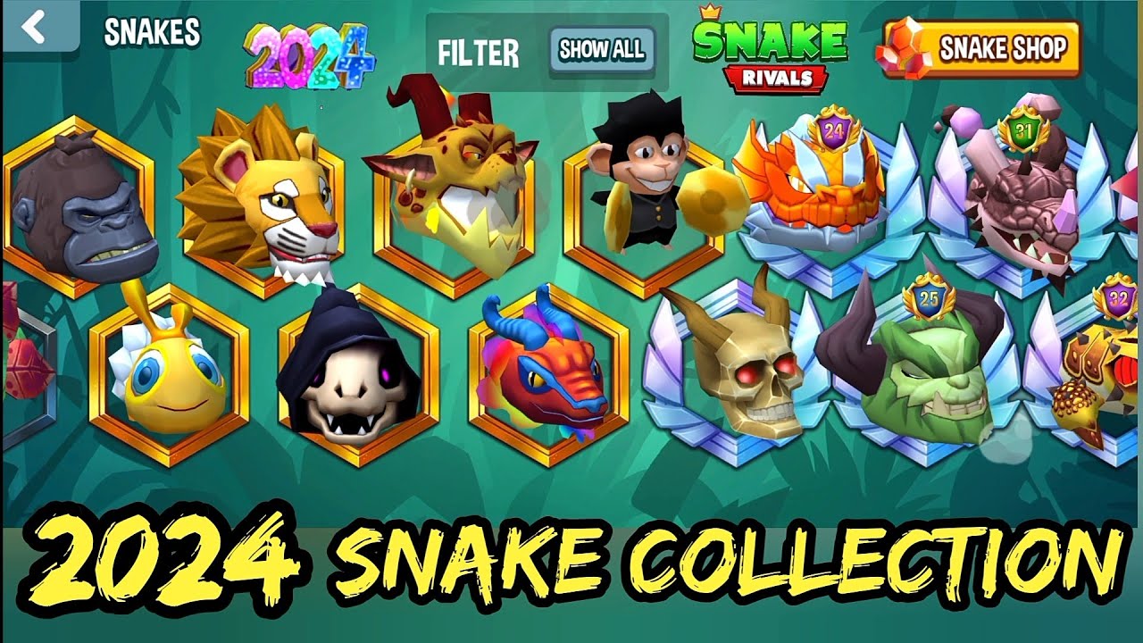 Snake Rivals - (2024) Count My All Snake Collection!