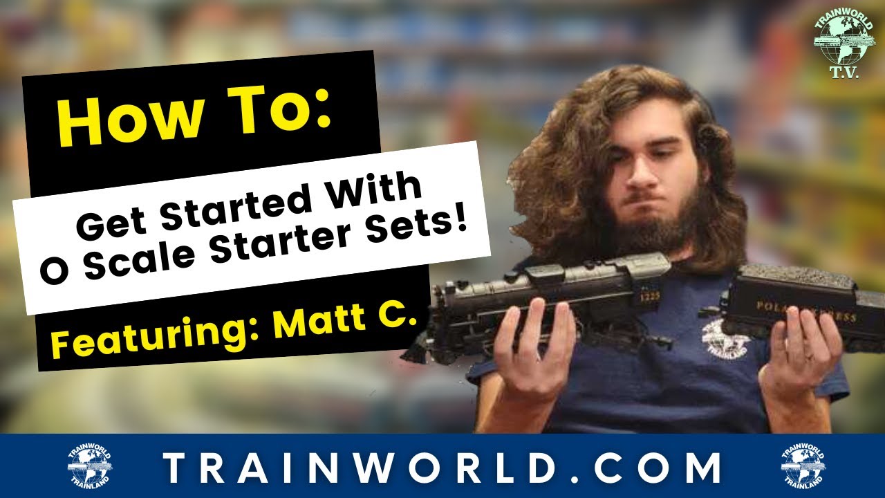 How To Get Started With O Scale Starter Train Sets